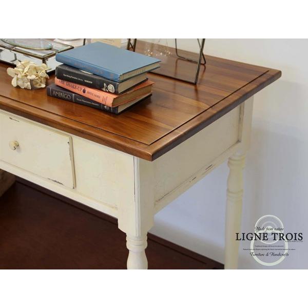 キッチンワークテーブル 収納 作業台 店舗什器 チーク 無垢