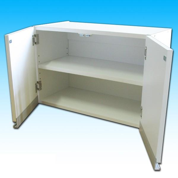 日本製！光沢仕上げ吊り戸棚 扉タイプ 幅60cm（奥行き30×高さ40）送料