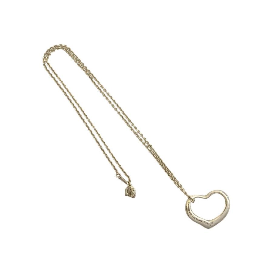 TIFFANY&Co.（ティファニー） 極 美品 オープンハート ネックレス