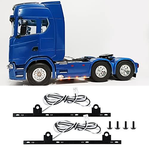 TRZX 1/14 タミヤ スカニア 770S 6×4 RC トラック用 1Set LED ランプ