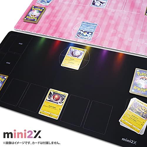 mini2x TCG ポケモンカード 用 ラバー プレイマット バトルフィールド