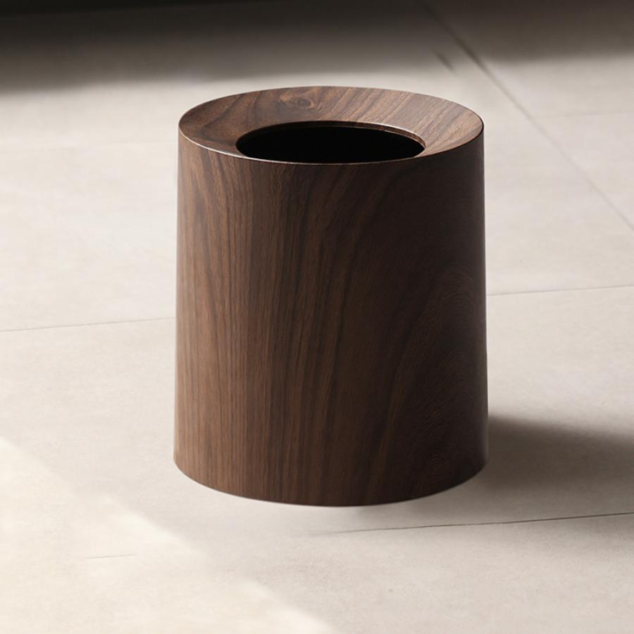 ☆ ダークブラウン ゴミ箱 木目調 おしゃれ ゴミ袋見えない ごみ箱