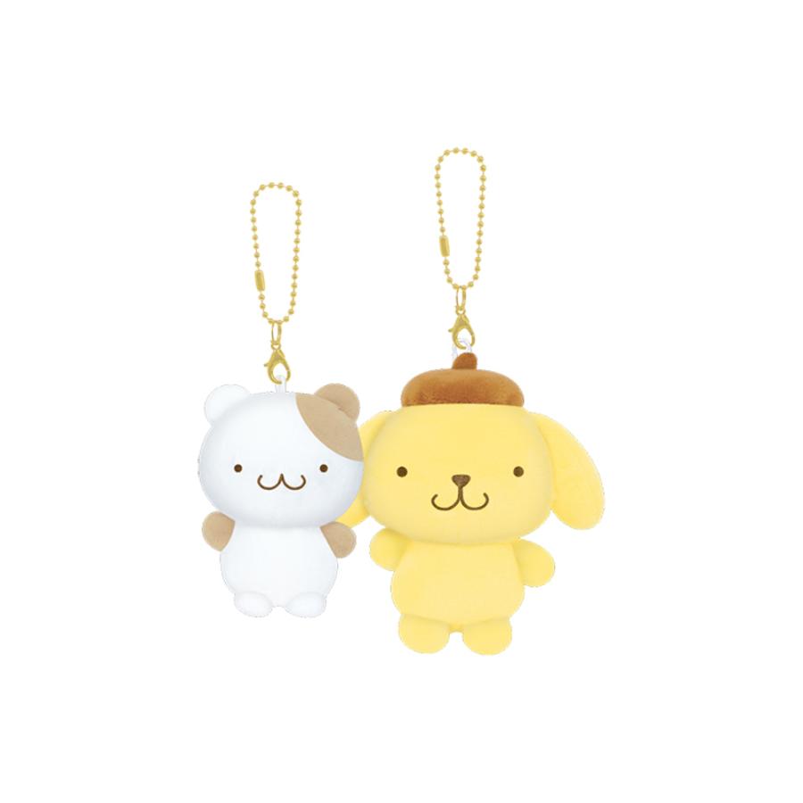 ☆ ポムポムプリン/マフィン キャラクター ニコぬいキーホルダー