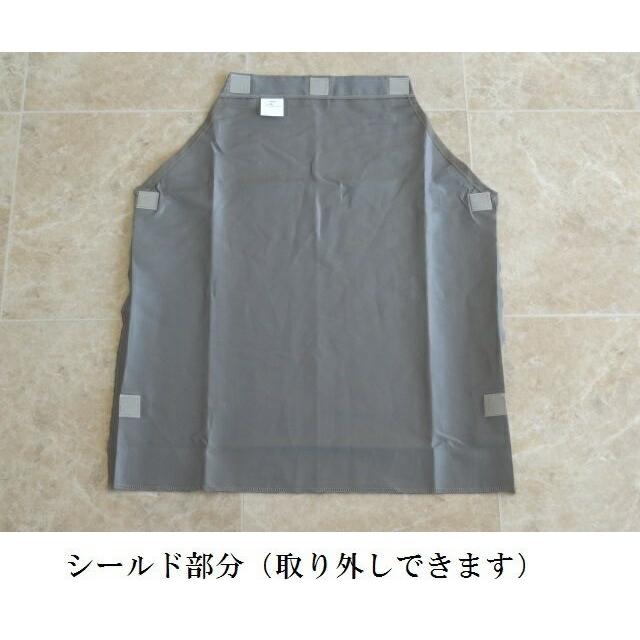 日本製 電磁波 エプロン 便利な洗濯可 ( 電界波 ・ 磁界波 ）防止素材
