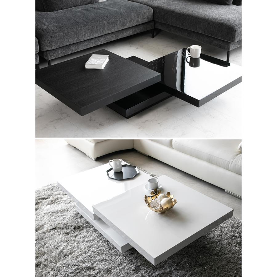 テーブル センターテーブル ローテーブル 回転式 モダン おしゃれ 北欧