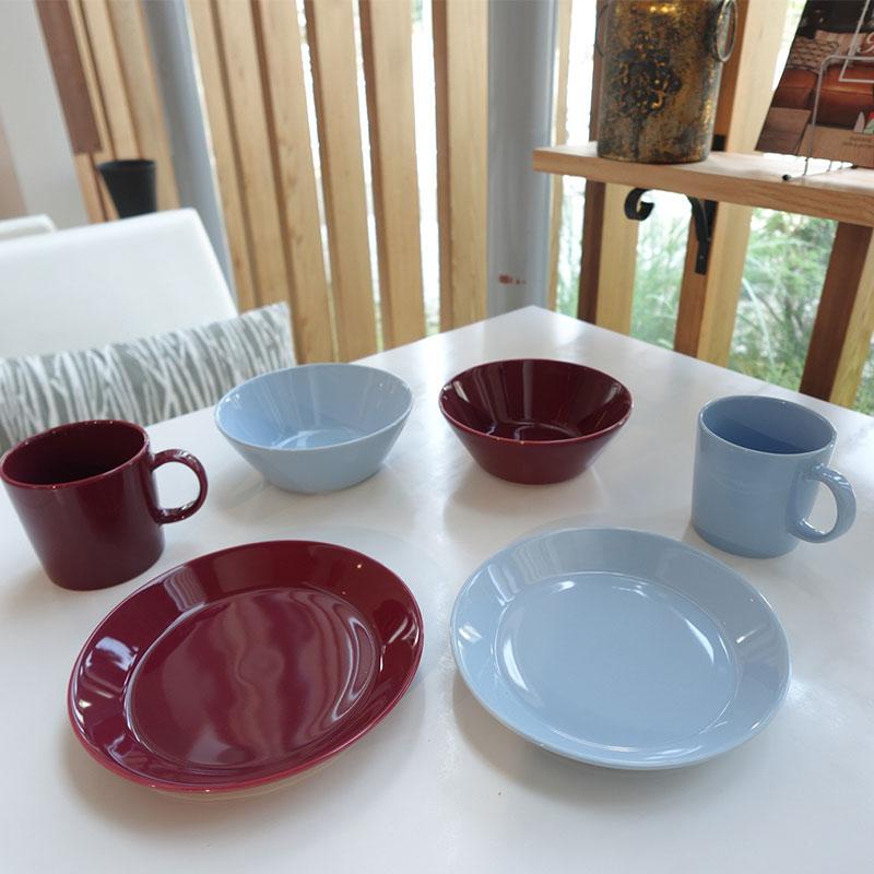 iittala（イッタラ） ティーマ プレート φ17cm アイスブルー Teema