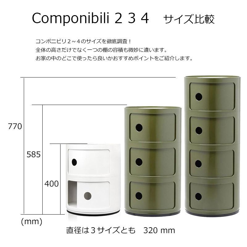 Kartell（カルテル） 正規代理店 収納家具 Componibili4 コンポニビリ4