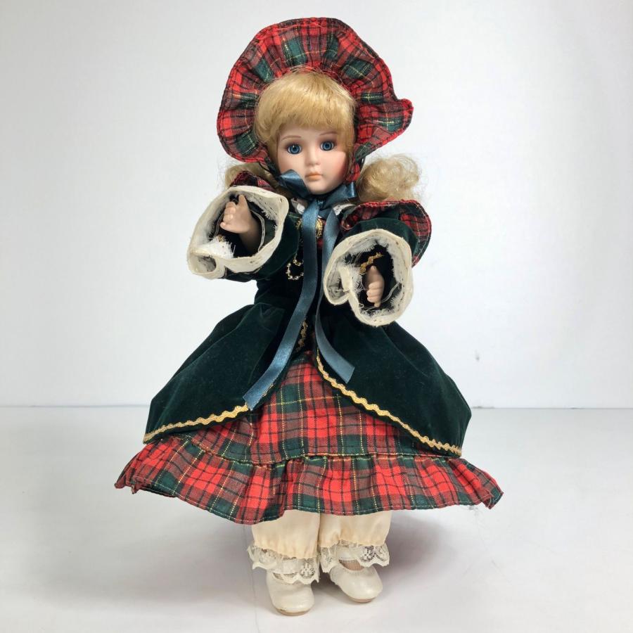 アンティークドール 動く 西洋風 オルゴール付き ビスクドール風