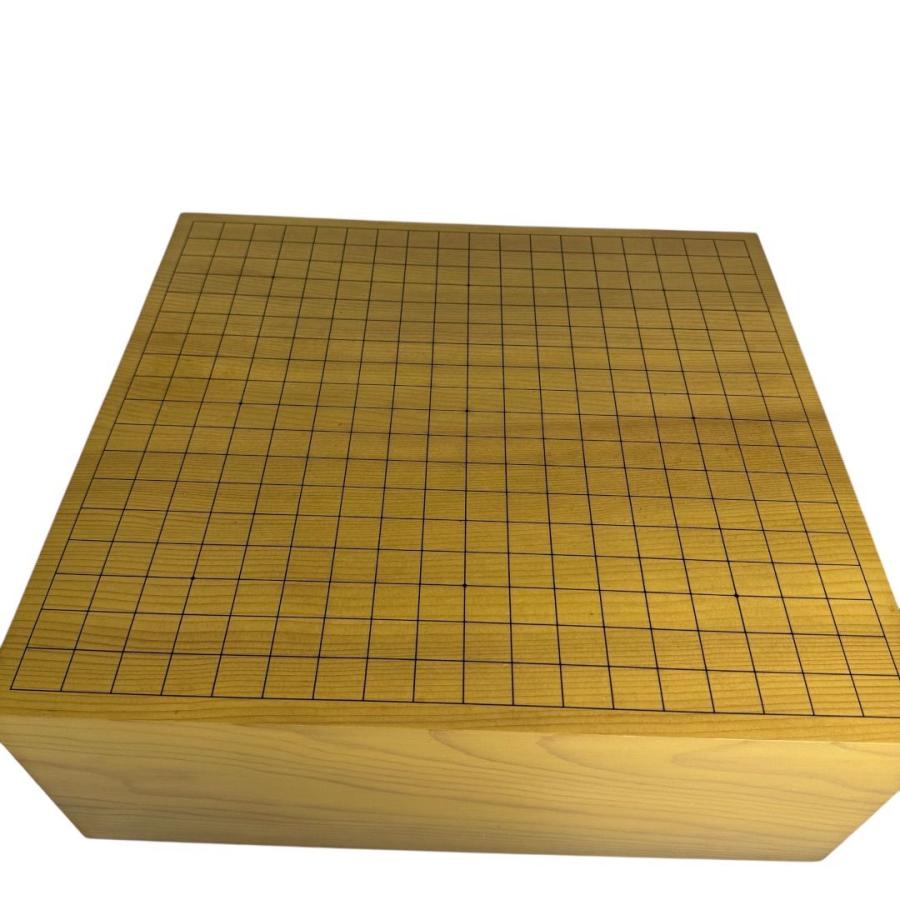 高級 本榧 碁盤】厚さ5寸9分（18cm） 脚付き 天然木 囲碁盤 国産