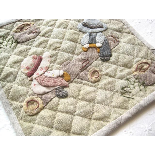 パッチワークキット スーちゃんのミニタペストリー パッチワーク