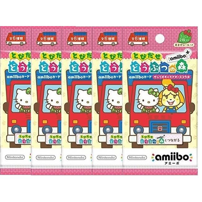 amiibo 【5パック】 『とびだせ どうぶつの森 amiibo+』amiiboカード