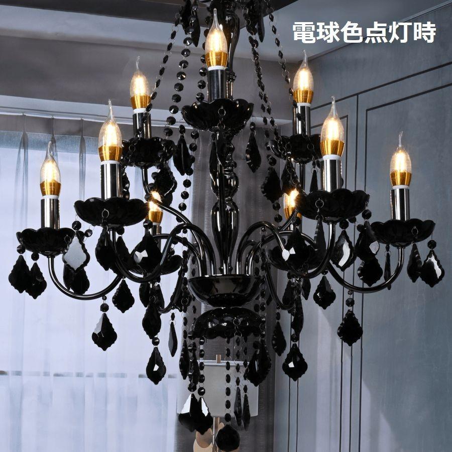 シャンデリア 照明器具 LED対応 ライト アンティーク 調光対応