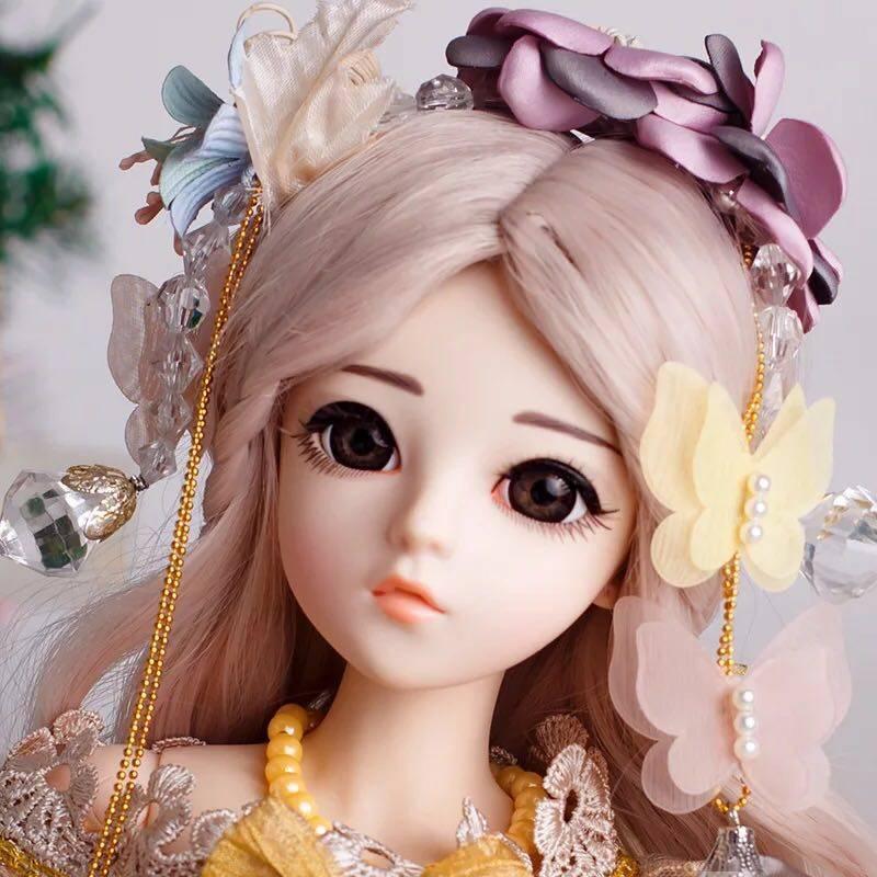 A21343 プリンセスドール 60cm フランス人形 ．西洋人形 衣装付き