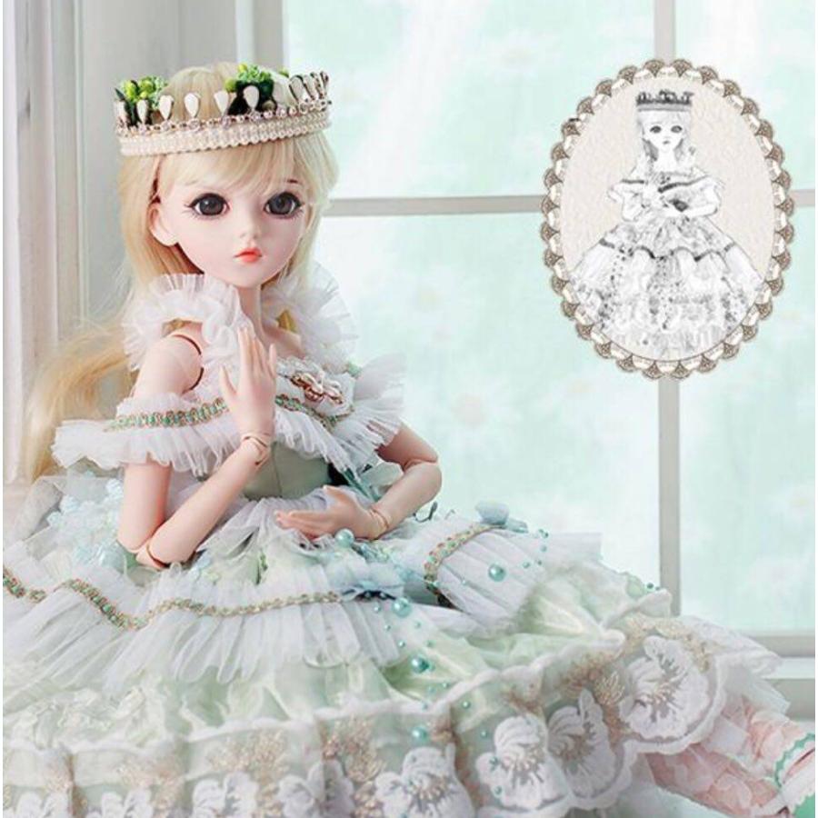 A21344 プリンセスドール 60cm フランス人形 西洋人形 衣装付き 球体