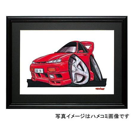 イラスト シルビア（S14・赤） : MotorParade - 通販 - Yahoo