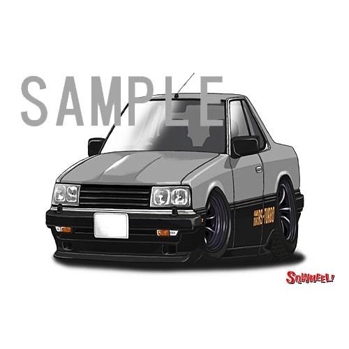 イラスト R30スカイライン（銀/黒） : MotorParade - 通販 - Yahoo