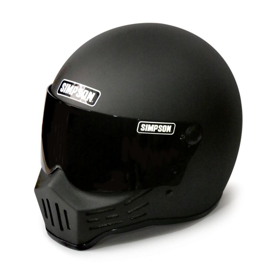 SIMPSON（シンプソン） M30 （ストーンブラック） バイク用フル