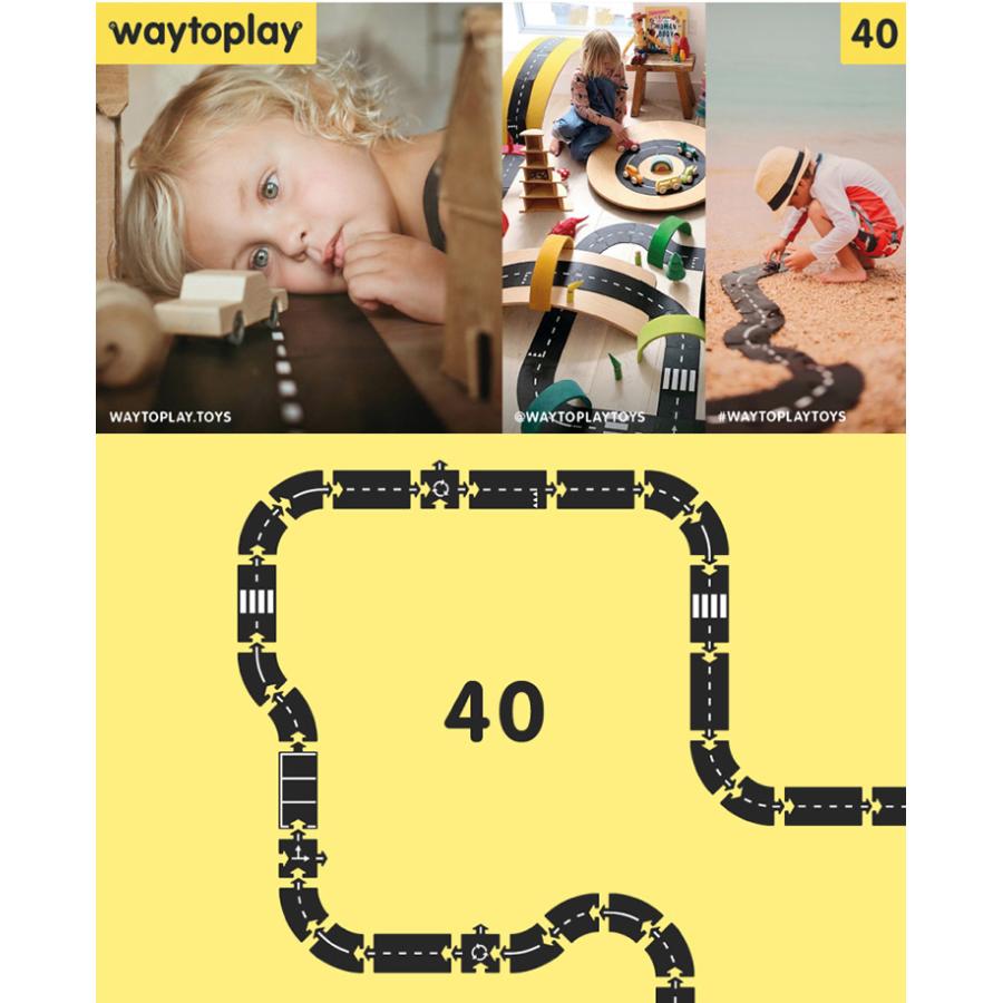 正規輸入品 オランダ直輸入 waytoplay King of the Road 40-pieces