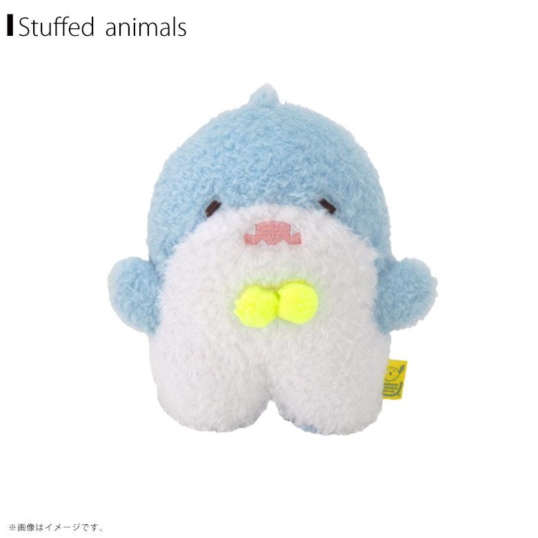 ぬいぐるみ ふわふわたっとん さめ BL Sサイズ P-9882 ふわふわ たっと