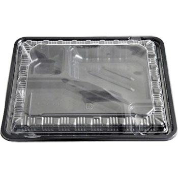 エフピコ 弁当容器 業務用 CK-2-1 黒 透明蓋付 50個入 使い捨て 弁当