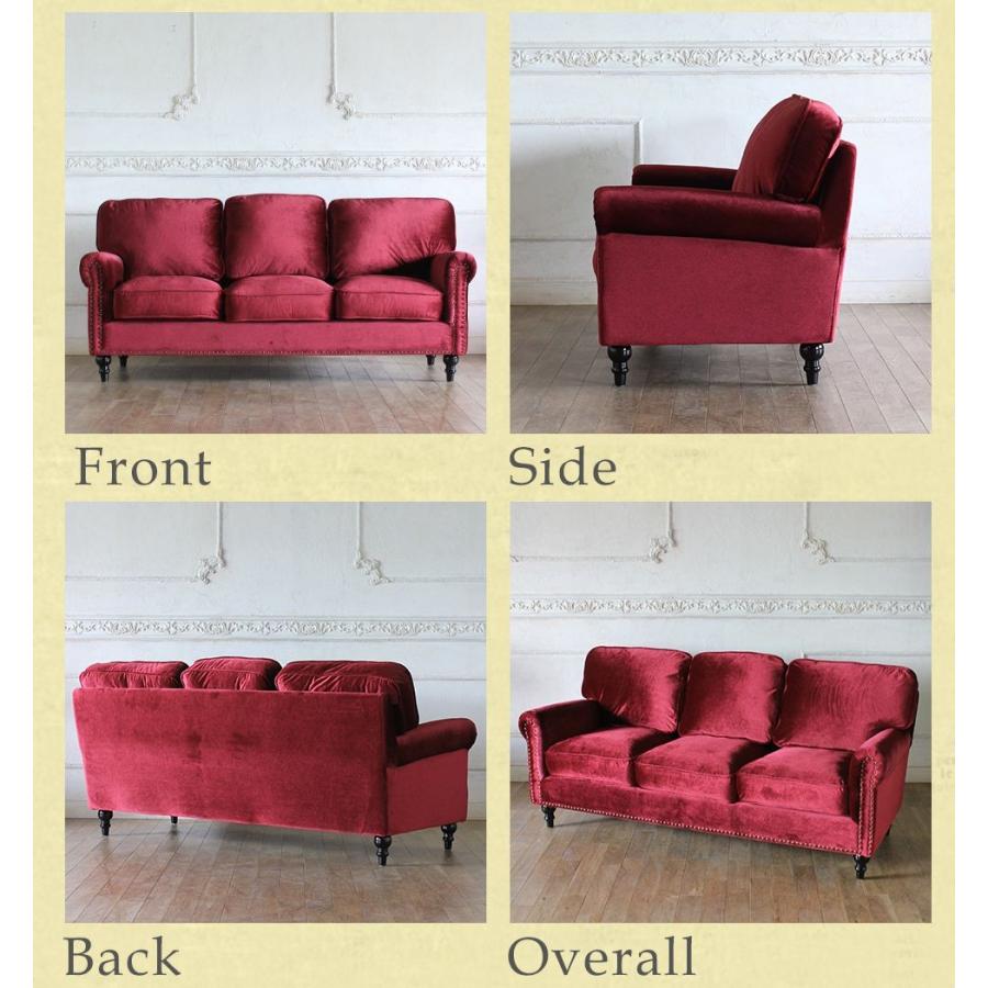 ヴィンテージ ソファ 3人掛け アンティーク コンパクト イギリス