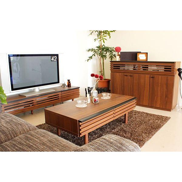 テレビボード レオン 150 ローボード : 大川家具 MOKU MOKU - 通販