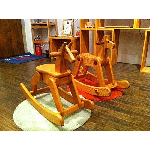 組立てキットの木馬 キットひかる 木のおもちゃ飛鳥工房 : 大川家具