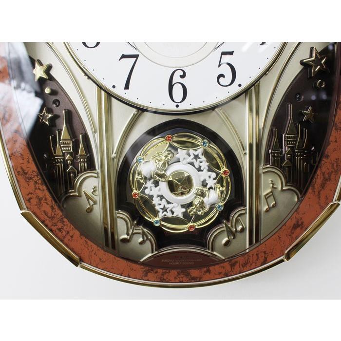 リズム 電波からくり時計 スモールワールド ノエルM メロディ30曲