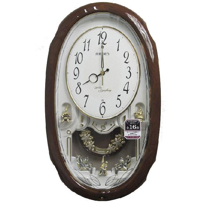 SEIKO（セイコー） アミューズ時計 電波掛時計 ウエーブシンフォニー