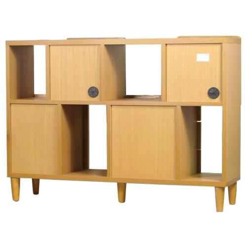 サイドボード 幅115 ワイド OSLO 大川家具 国産 日本製 木製 リビング