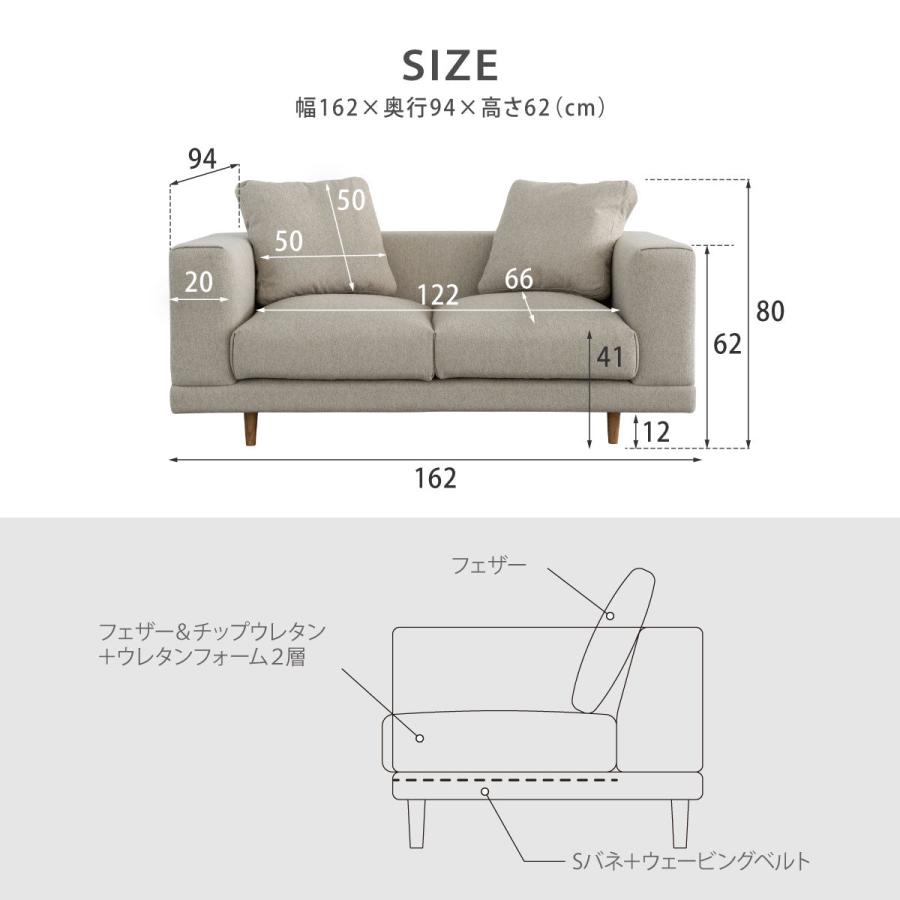 NOWHERE LIKE HOME 2人掛けソファ バーサ VASA : もみじや家具 - 通販