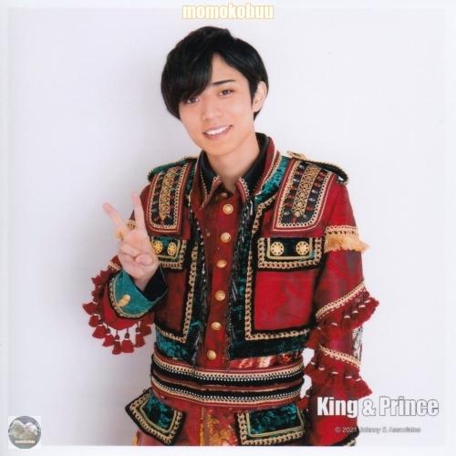 King & Prince 公式 生 写真 ましかくフォト（永瀬廉）CD210038