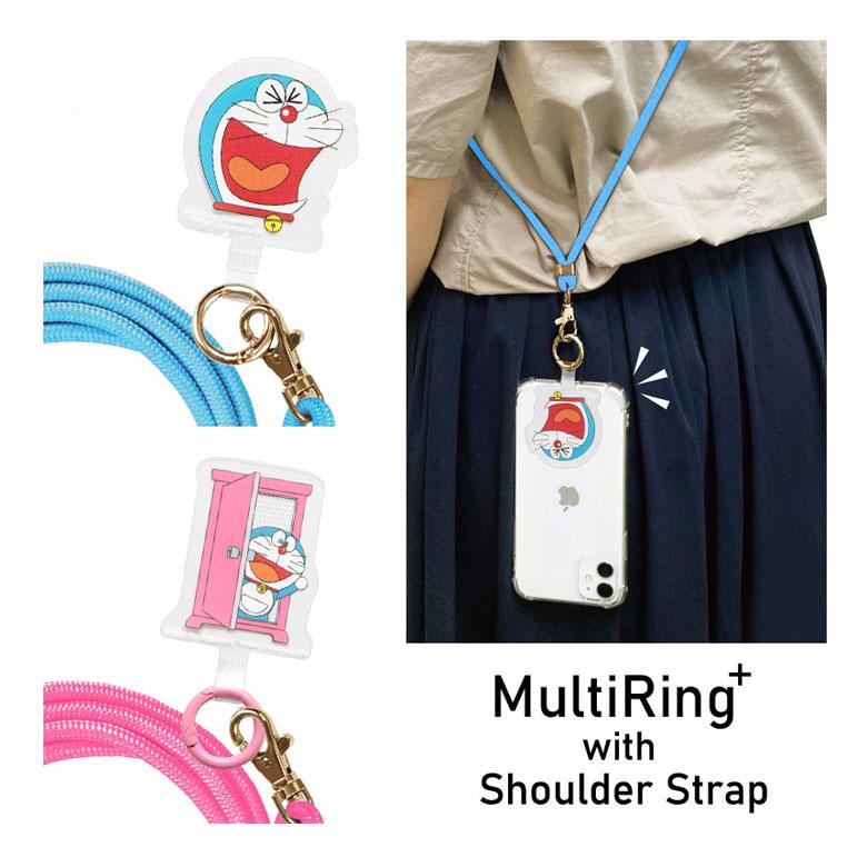 マルチリングプラス ストラップセット ドラえもん スマホショルダー