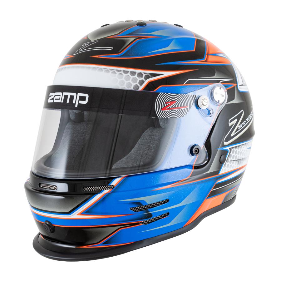 Zamp Helmet RZ-42Y Youth Snell CMR2016規格 Orange/Blue オレンジ