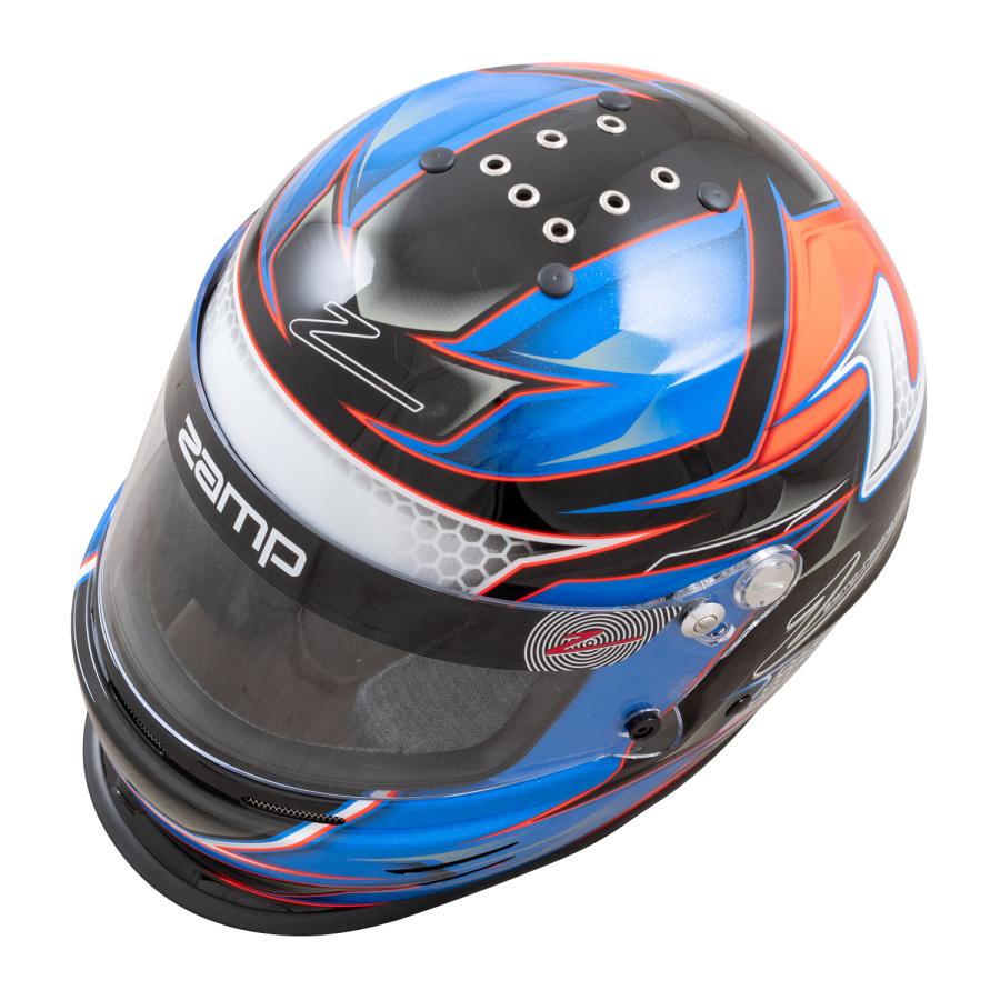 Zamp Helmet RZ-42Y Youth Snell CMR2016規格 Orange/Blue オレンジ