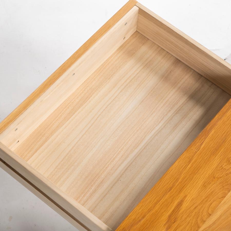 起立木工 IDC大塚 テレビボード ノルディ TVボード w164 オーク材 無垢