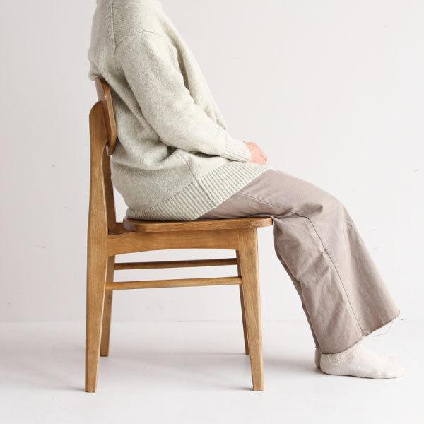 ICHIBA（市場） 椅子 木製 ダイニングチェア おしゃれ ヴィンテージ風