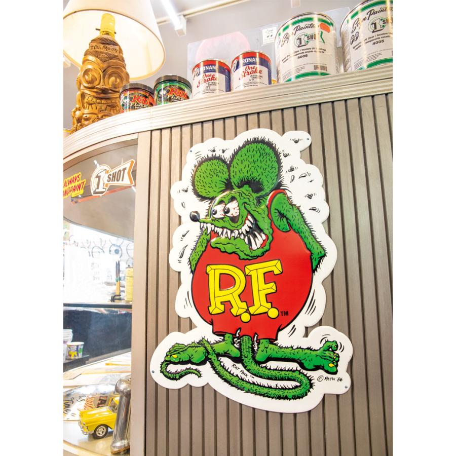 RAT FINK（ラットフィンク） ムーンアイズ ティン サイン : MOONEYES