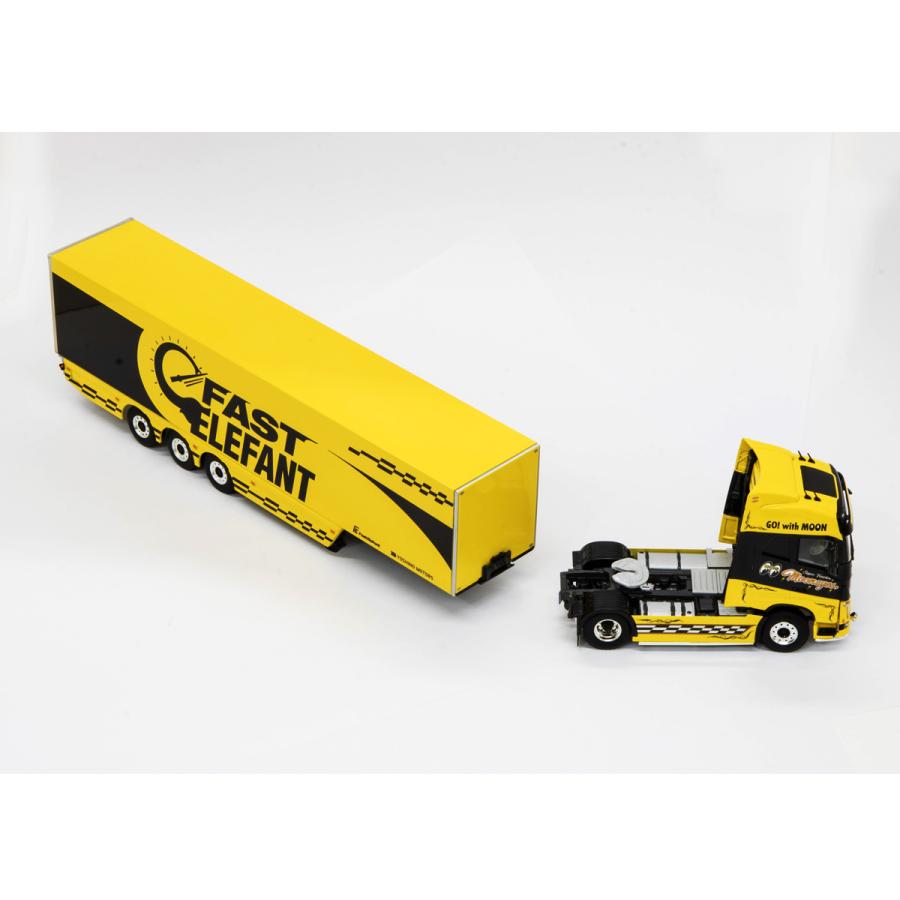 MOONEYES ムーンアイズ ミニカー Fast Elefant x MOON Volvo FH4