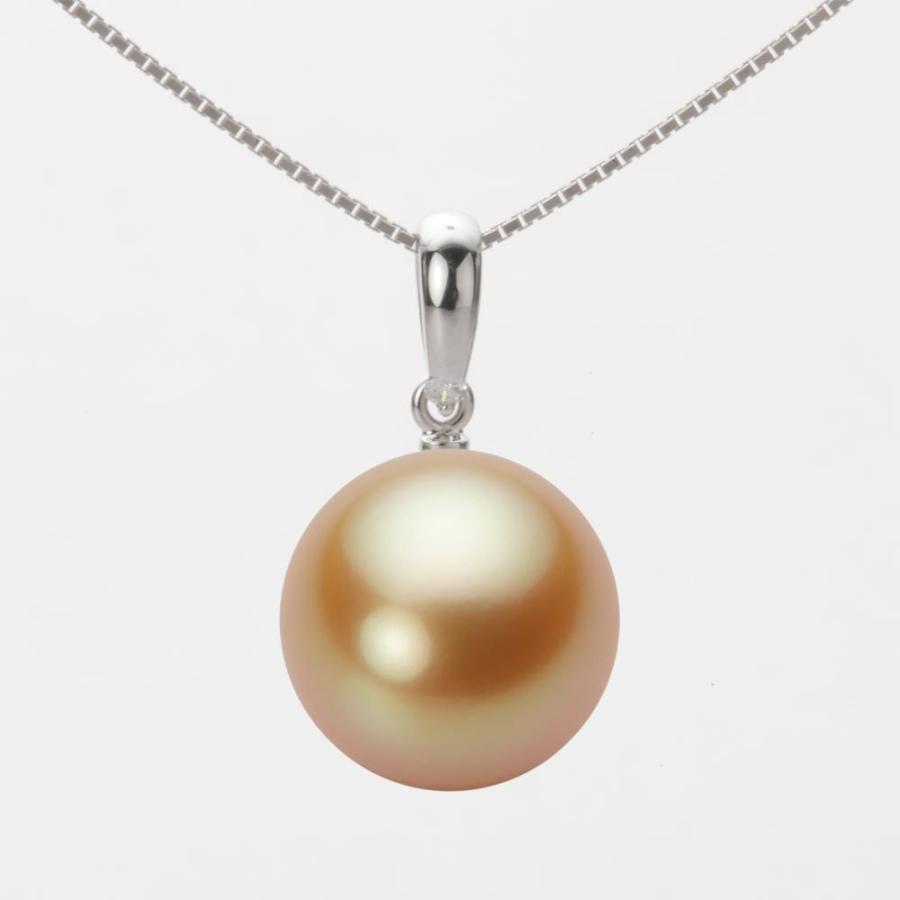 ムーンレーベル 公式] 南洋真珠 ネックレス 12mm 白蝶 真珠 ペンダント