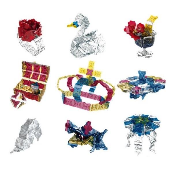 LaQ（ラキュー） クリスタル 400 クリアパーツ L005632 ヨシリツ 日本