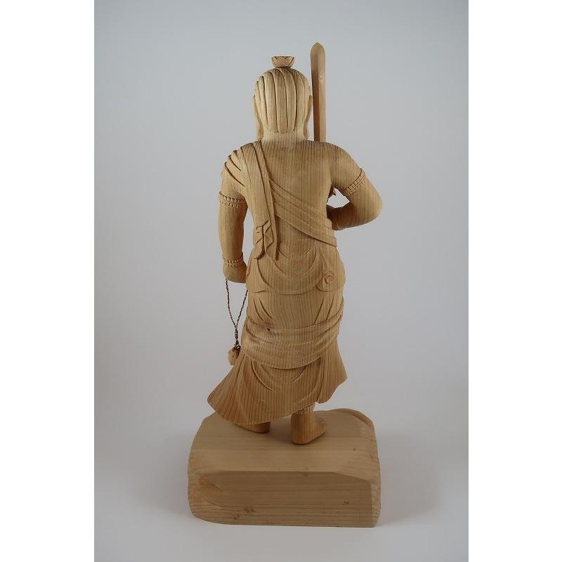 密教】木彫「不動明王立像」 仏像 仏壇 開運 厄除け 除災 : 森彫刻所