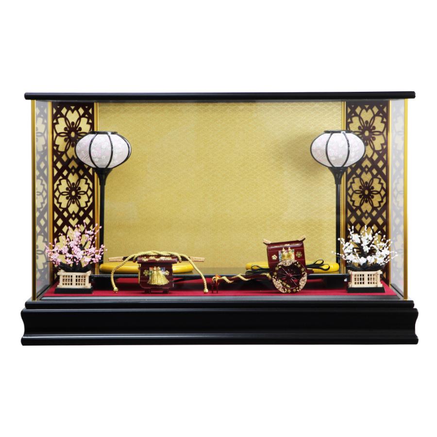 吉徳大光 雛人形 京十番親王飾り用ガラスケース 356201 別売ケース