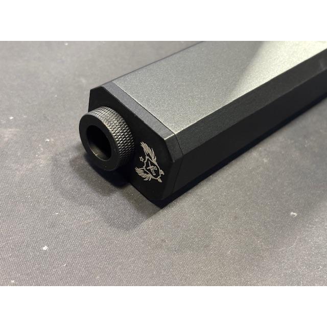 ZepoR] OSPREYタイプ サプレッサー 7.5インチ [14mm逆ネジ固定簡易