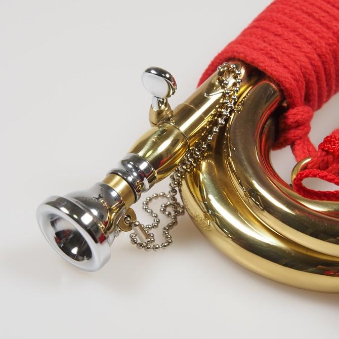 信号ラッパ 金3連（ゴールド3つ巻） : 祭り用品専門店 祭すみたや