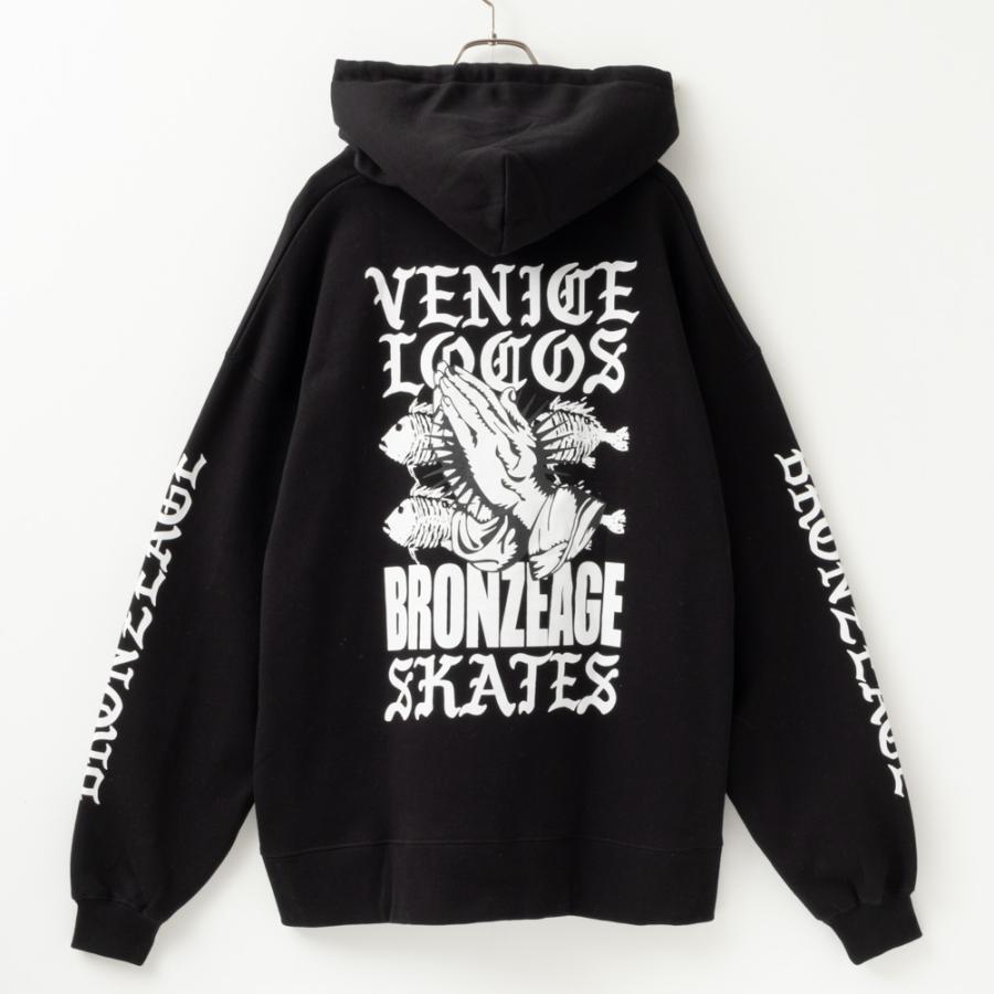 BRONZE AGE（ブロンズエイジ） 裏起毛 パーカー メンズ ビッグ