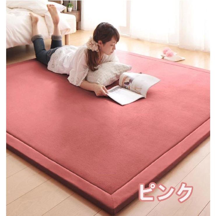 ラグ 150×200 マイクロファイバーラグ ラグマット 厚手 洗える