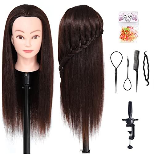 Ba Sha 練習用 編み込み練習用 ウィッグマネキンヘッド ヘア