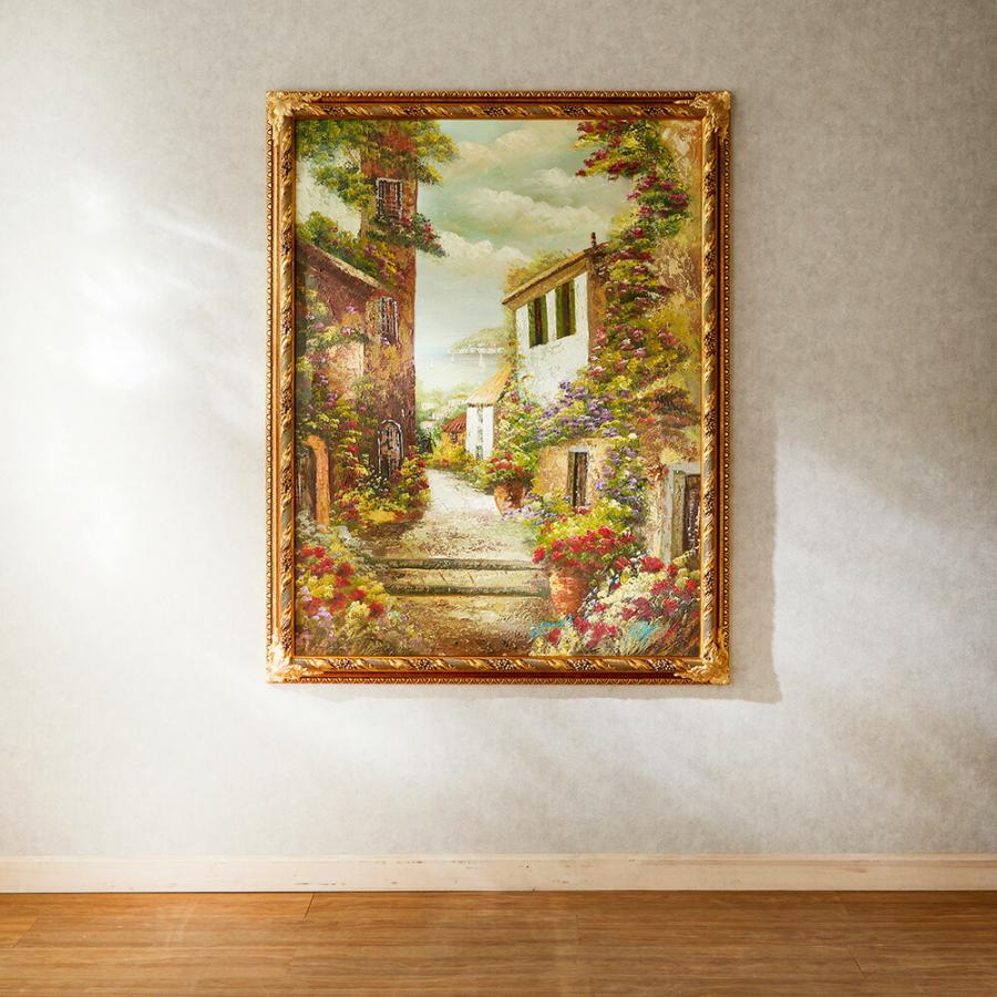 ITALIA CORNICI 幅107cm 額絵 IC-00024 / イタリア アンティーク