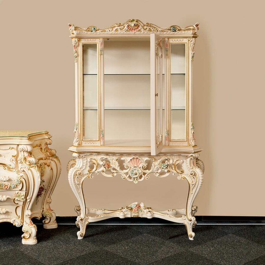 シリック 1ドアガラスキャビネット 幅128cm / SILIK Art.560